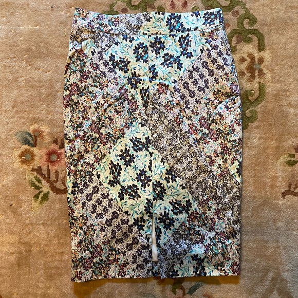 Anthropologie Floral Pencil Skirt by LAVI - Picture 3 of 4